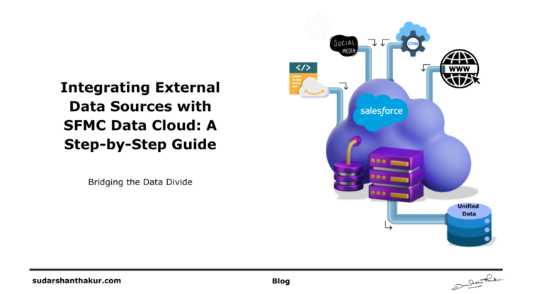 Integrating External Data Sources with SFMC Data Cloud: A Step-by-Step Guide